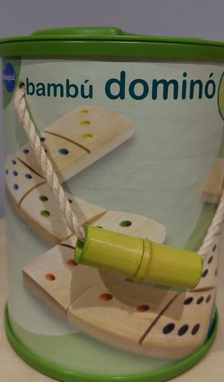 DOMINÓ infantil de bambú 8-10 años