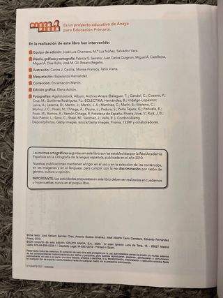 Libro Ciencias Sociales Anaya 3º primaria