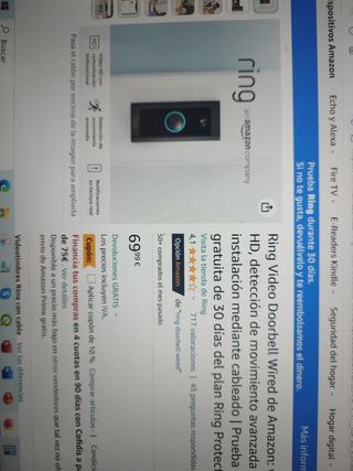 Ring plug in adapter para doorbell wired