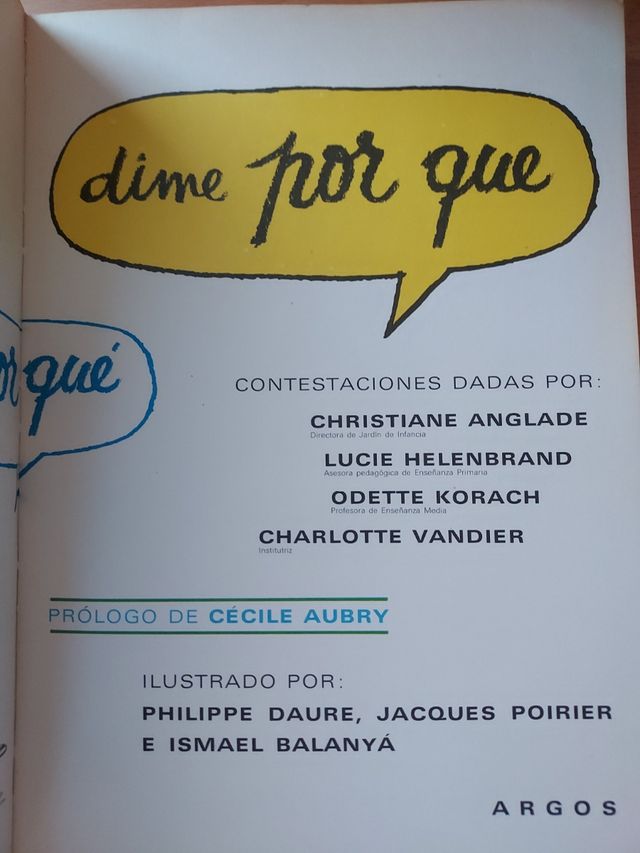 Colección Dime por qué