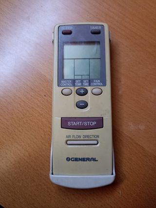 Mando aire acondicionado