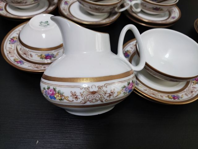 Juego de café porcelana fina