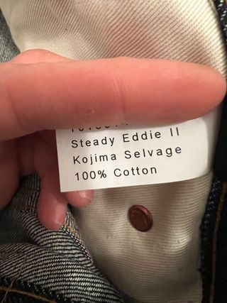 Nudie Jeans Steady Eddie ll Kojima Selvage