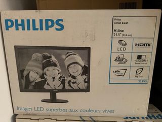 5 pantallas / monitores AOC y Phillips