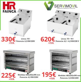FREIDORAS Y TOSTADORAS HR