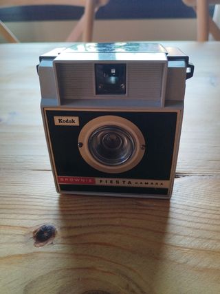Cámara de fotos antigua kodak