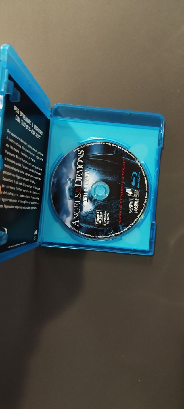  Blu-ray Film Angeli e Demoni