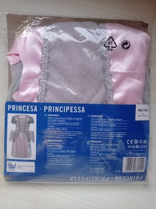 Disfraz Nuevo talla 3-4 años 