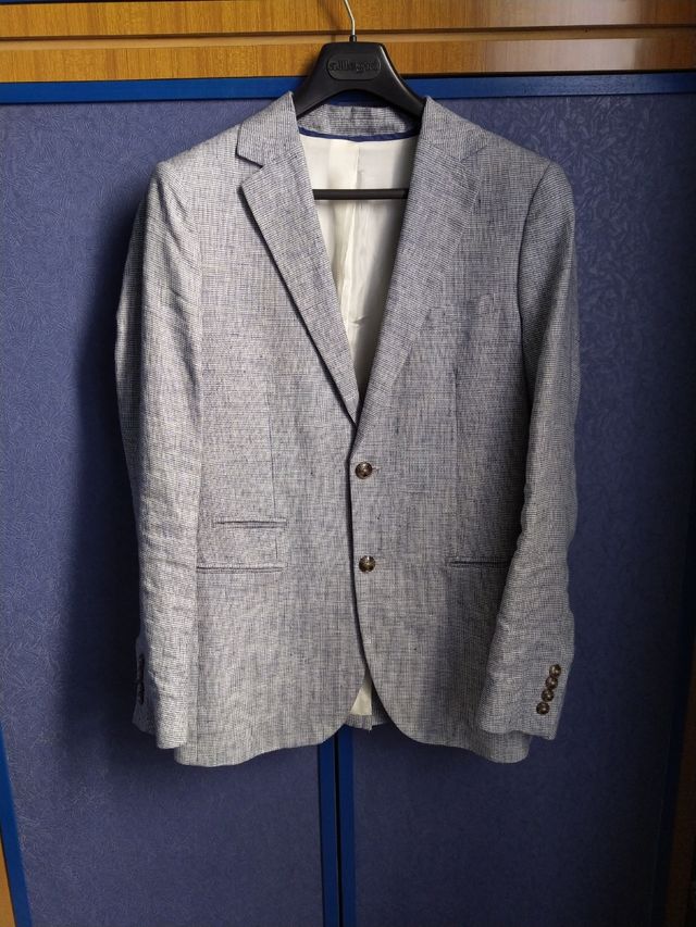 Benetton Giacca in lino