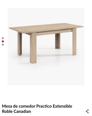 Mesa de comedor extensible cambrian