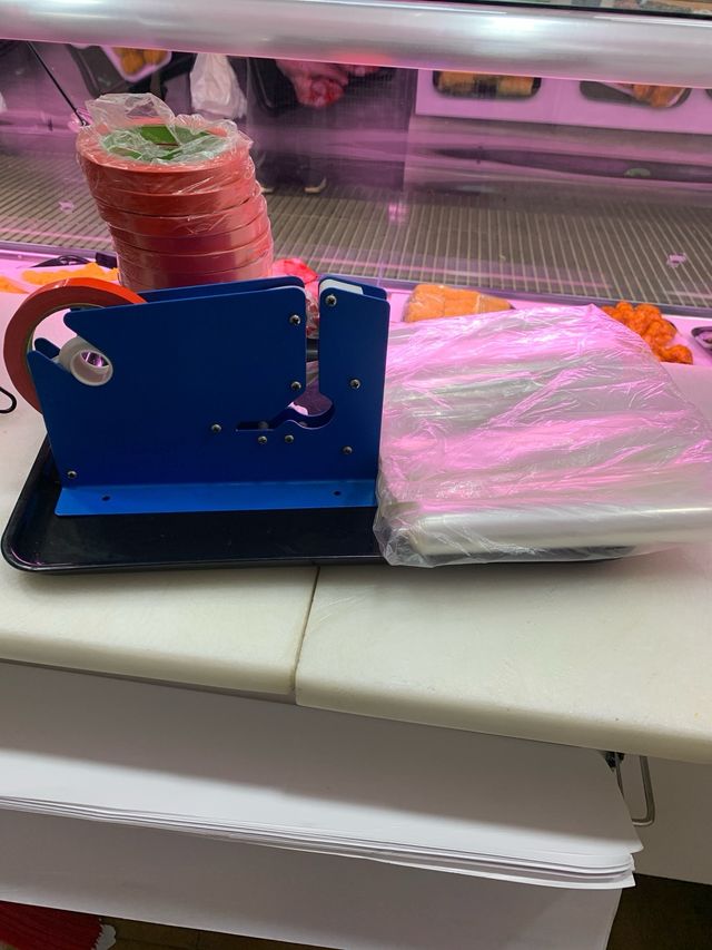 lote para cierre de bolsas,con bolsas.