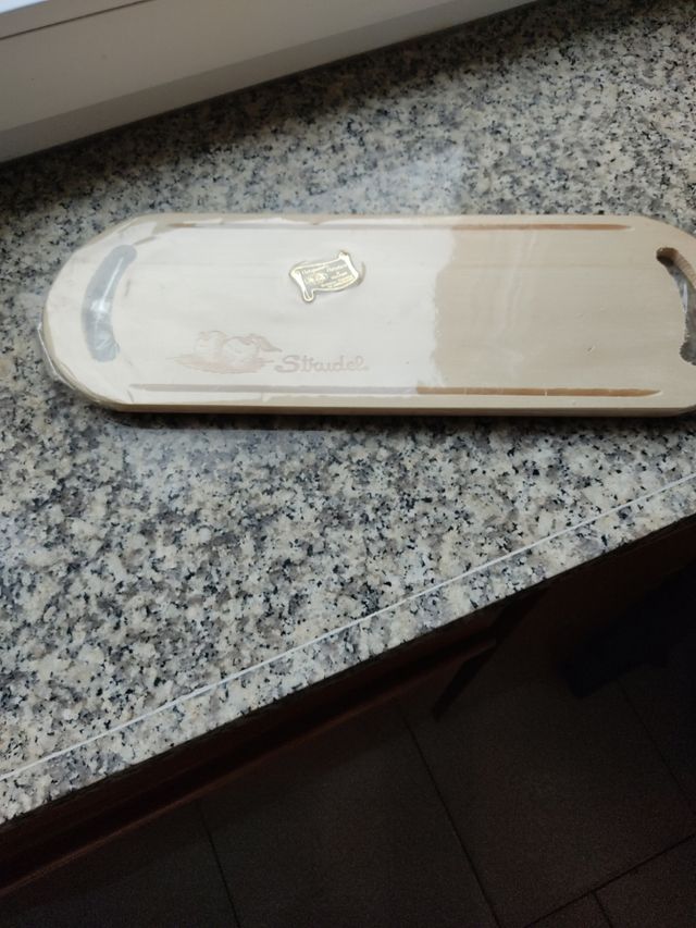 Tagliere legno artigianale strudel