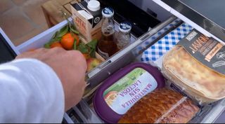 compressore refrigerato a cassetto 12 v per camper 