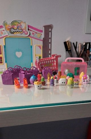 supermercato e porta Shopkins
