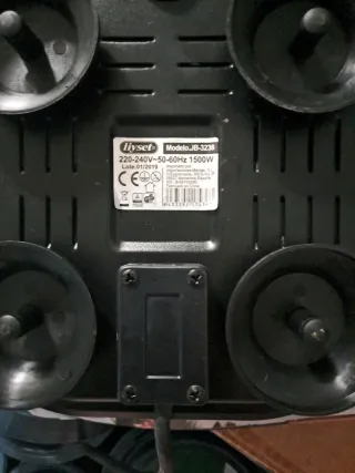 Placa portatil fogon cocina electrica