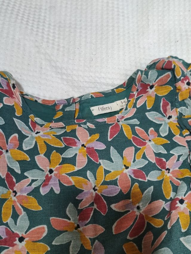 Vestido sfera talla 5-6 años