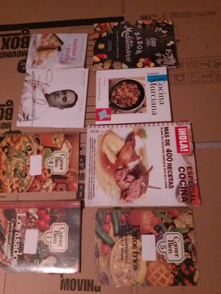 Vendo libros de cocina