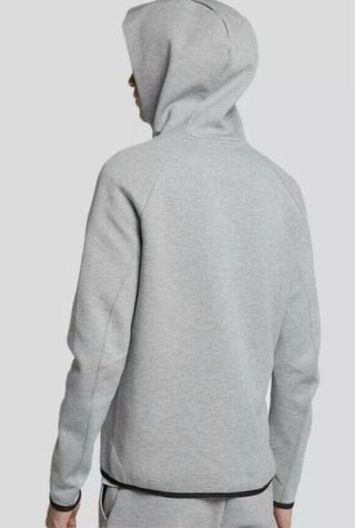 Chaqueta Nike Tech Fleece Gris + Negra 
