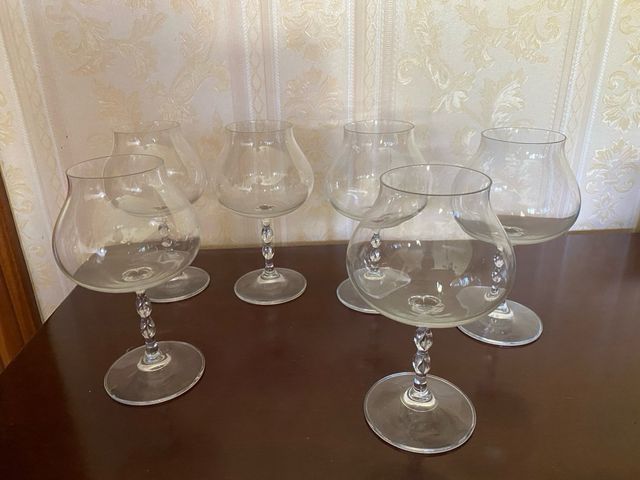 6 copas de vino diseño