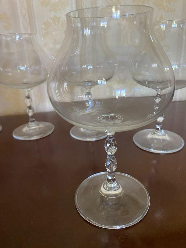 6 copas de vino diseño