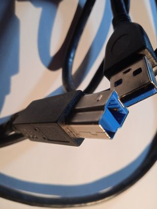 CABLE ADAPTADOR USB 3,0 TIPO A a B, 2,0 METROS