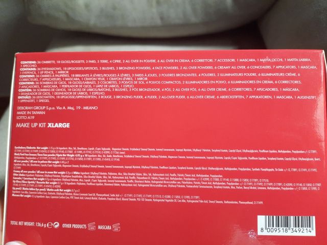 Caja de pintura DEBORAH MILANO