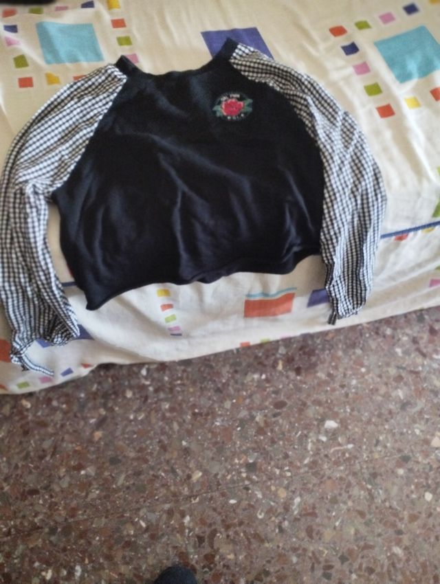 Camiseta manga larga mujer