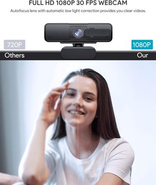 NUEVO . Webcam HP 1080P USB enfoque automático
