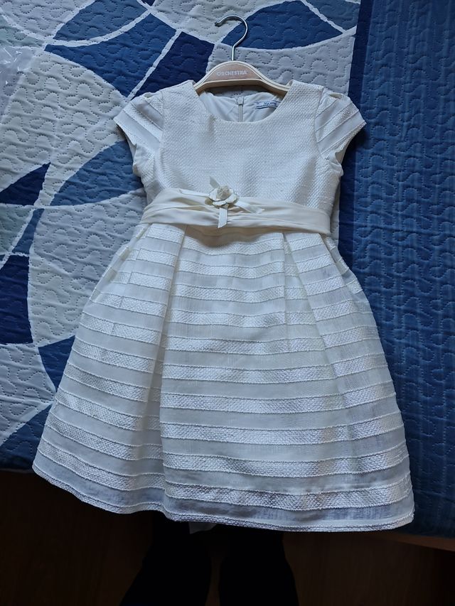 Vestido infantil de dama de honor 
