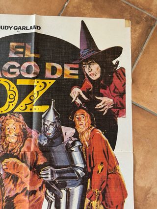 MAGO DE OZ CARTEL DE CINE ORIGINAL 1982