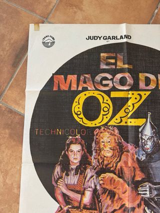 MAGO DE OZ CARTEL DE CINE ORIGINAL 1982