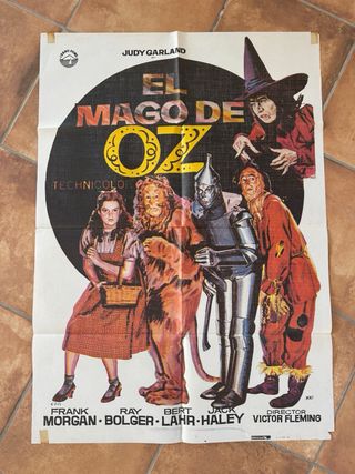 MAGO DE OZ CARTEL DE CINE ORIGINAL 1982