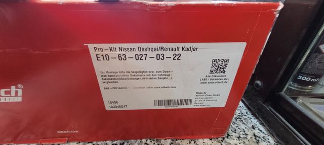 MUELLES EIBACH RENAULT KADJAR