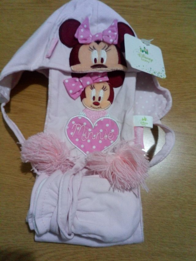 conjunto tres piezas, nuevo de mercería