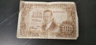Billetes antiguos