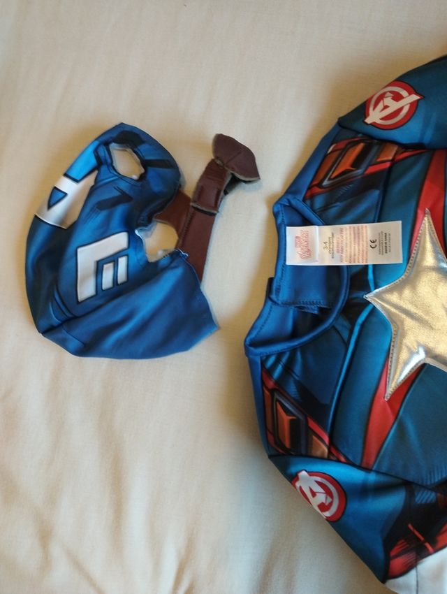 Disfraz Capitán América