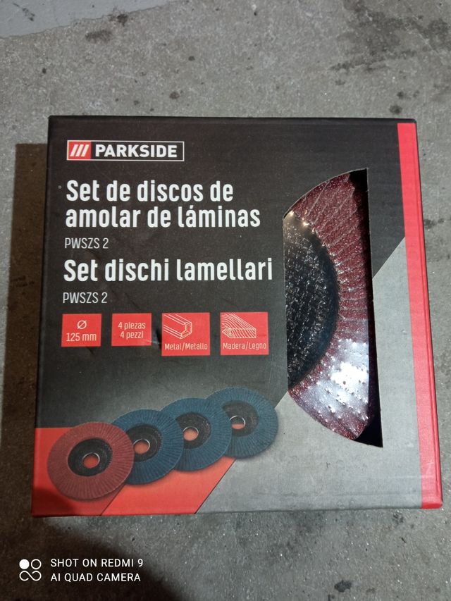  4 Dischi abrasivi nuovi 