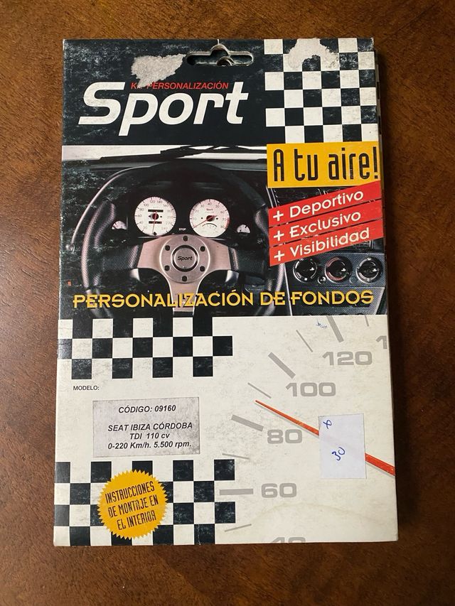 kit personalización cuentakilómetros