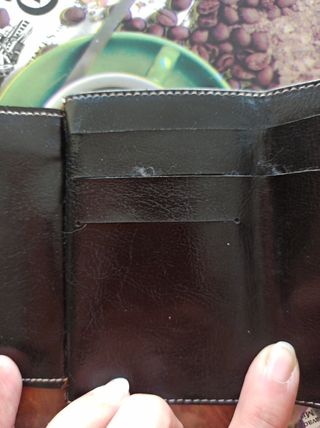 Monedero Negro Clásico Mujer