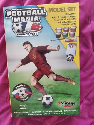 Kit plástico futebolista 1/18 cx3