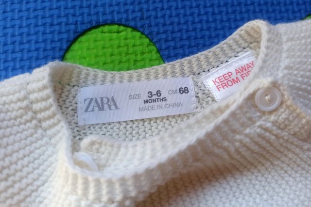 Chaqueta punto Zara kids 3-6 meses