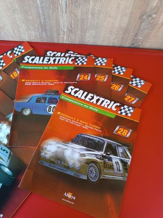 Revistas campeones Rally Scalextric