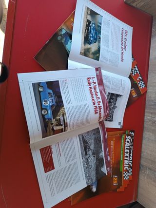 Revistas campeones Rally Scalextric