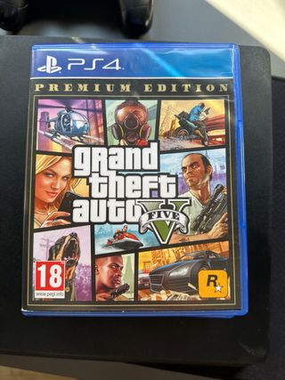 play 4 con juegos y mando 