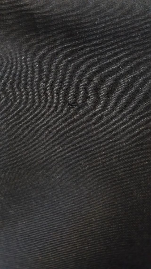 abrigo negro de Fornarina