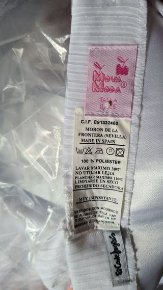 Vestido de comunión El Corte Inglés