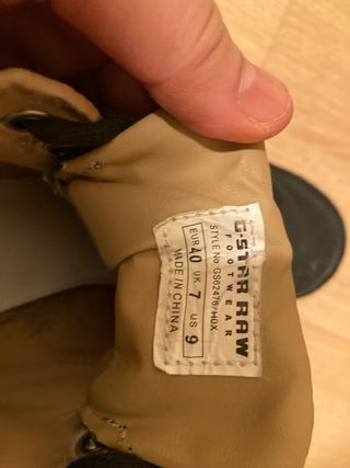 Zapato/bamba cuña G-Star