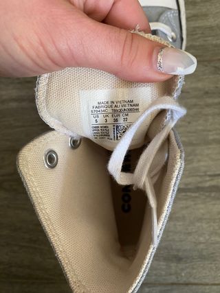 Ténis com plataforma Converse All Star