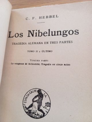 Los Nibelungos, tomo II y último