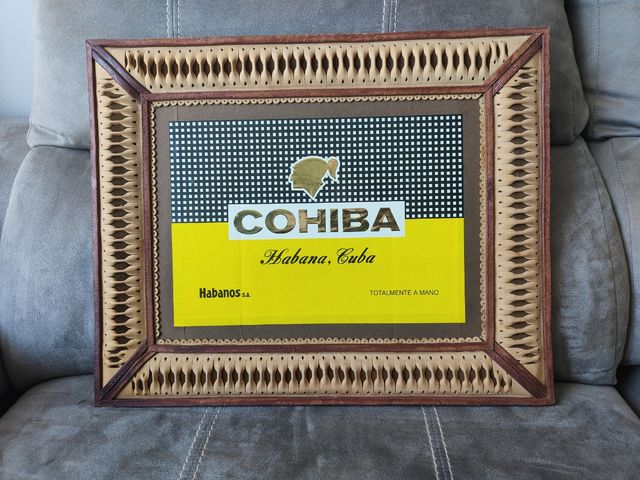 Cuadro de Habanos Cohiba